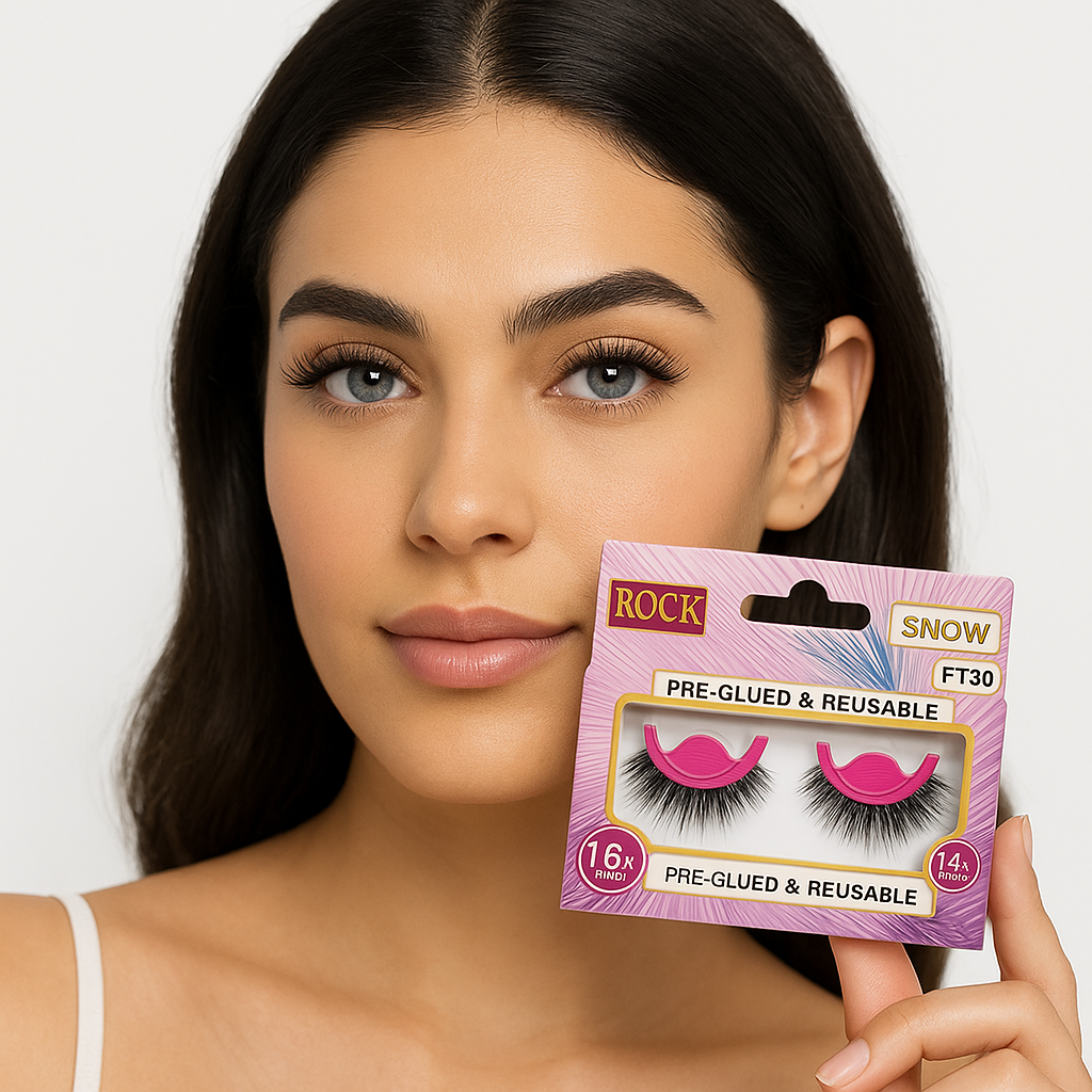 رموش  سهله التركيب